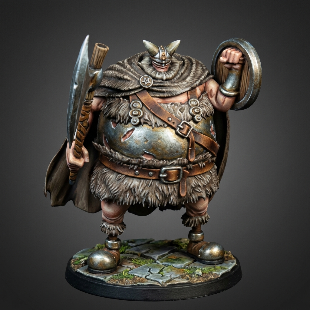 Brogy Sun Pirate STL · DND Anime Miniature — One Piece 3D Print | Elbaf Giant · Little Garden — 3D printable STL