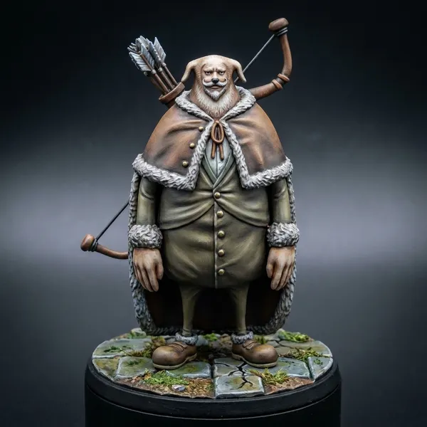 Chess STL · DND Anime Miniature — One Piece 3D Print | Drum Island · Wapol's Henchman — 3D printable STL
