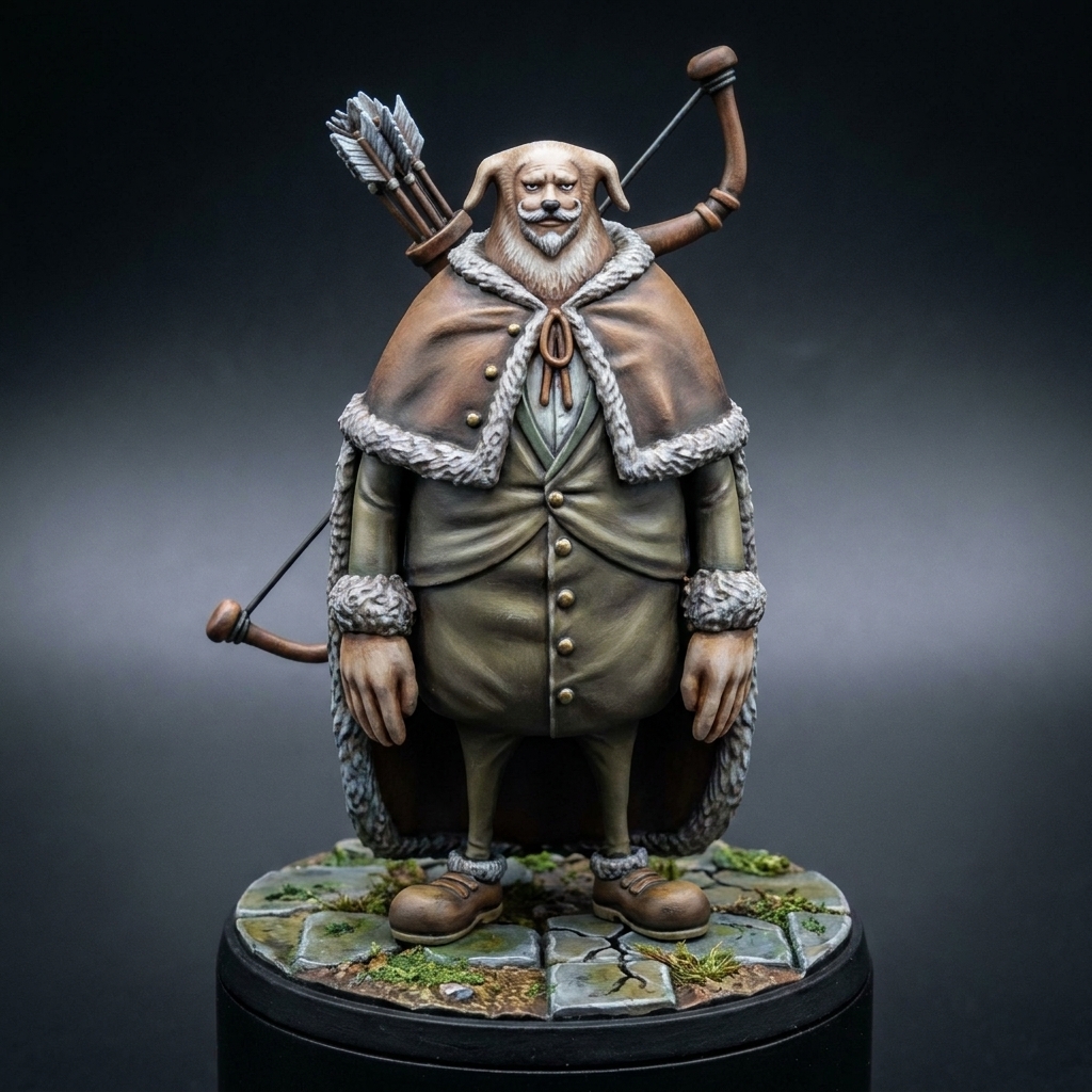 Chess STL · DND Anime Miniature — One Piece 3D Print | Drum Island · Wapol's Henchman — 3D printable STL