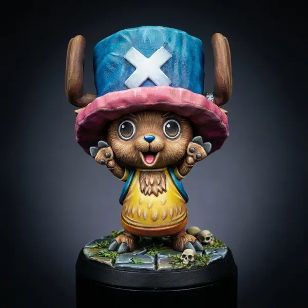 Tony Tony Chopper · Brain Point STL · DND Anime Miniature — One Piece 3D Print | Pre-Timeskip · Straw Hat Doctor