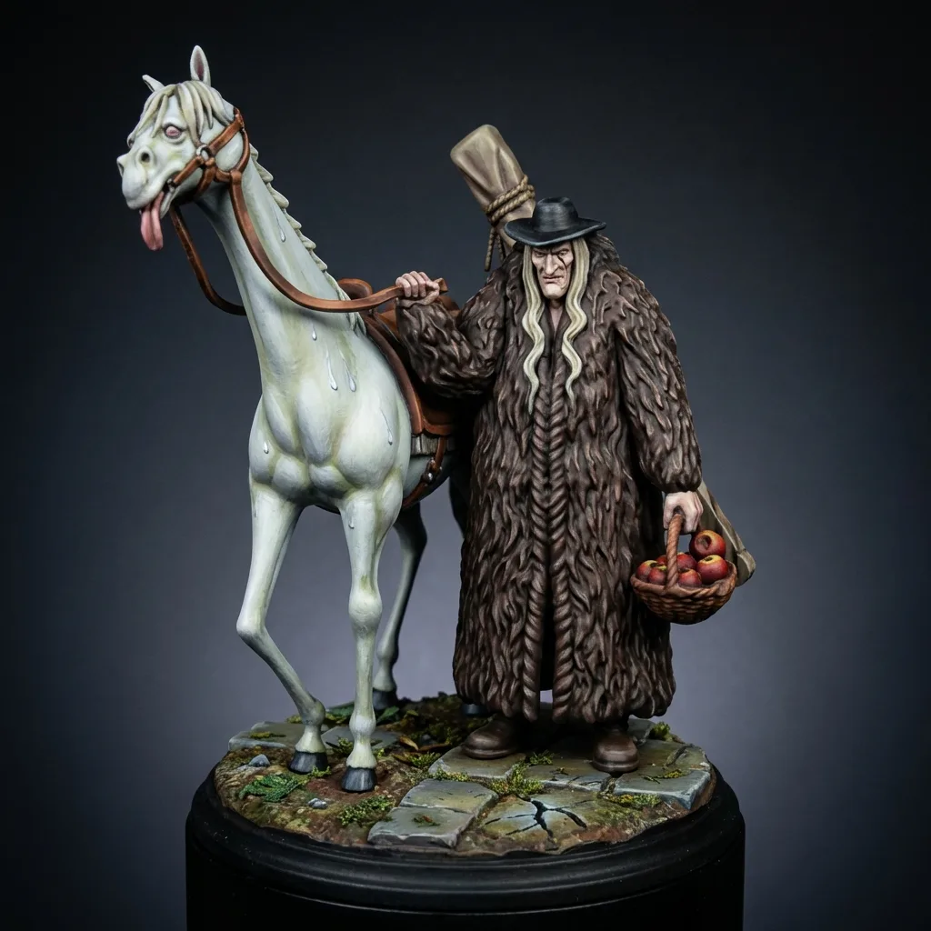 Doc Q STL · DND Anime Miniature — One Piece 3D Print | Blackbeard Pirates · Sick Doctor — main view