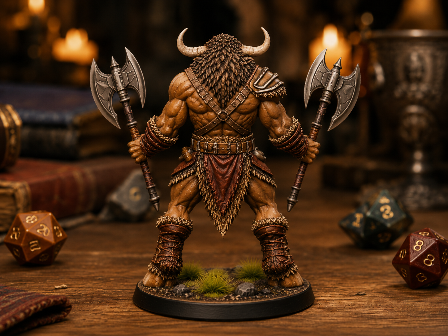 Minotaur Dual Axe view 2