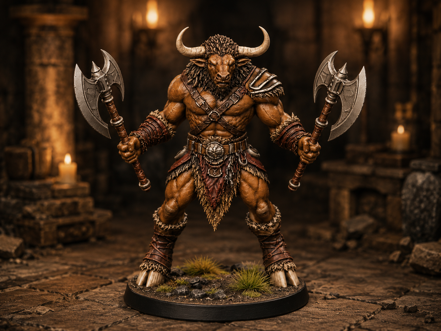 Minotaur Dual Axe view 3