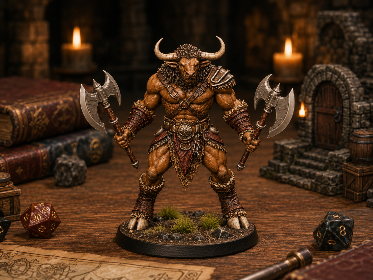 Minotaur Dual Axe view 4