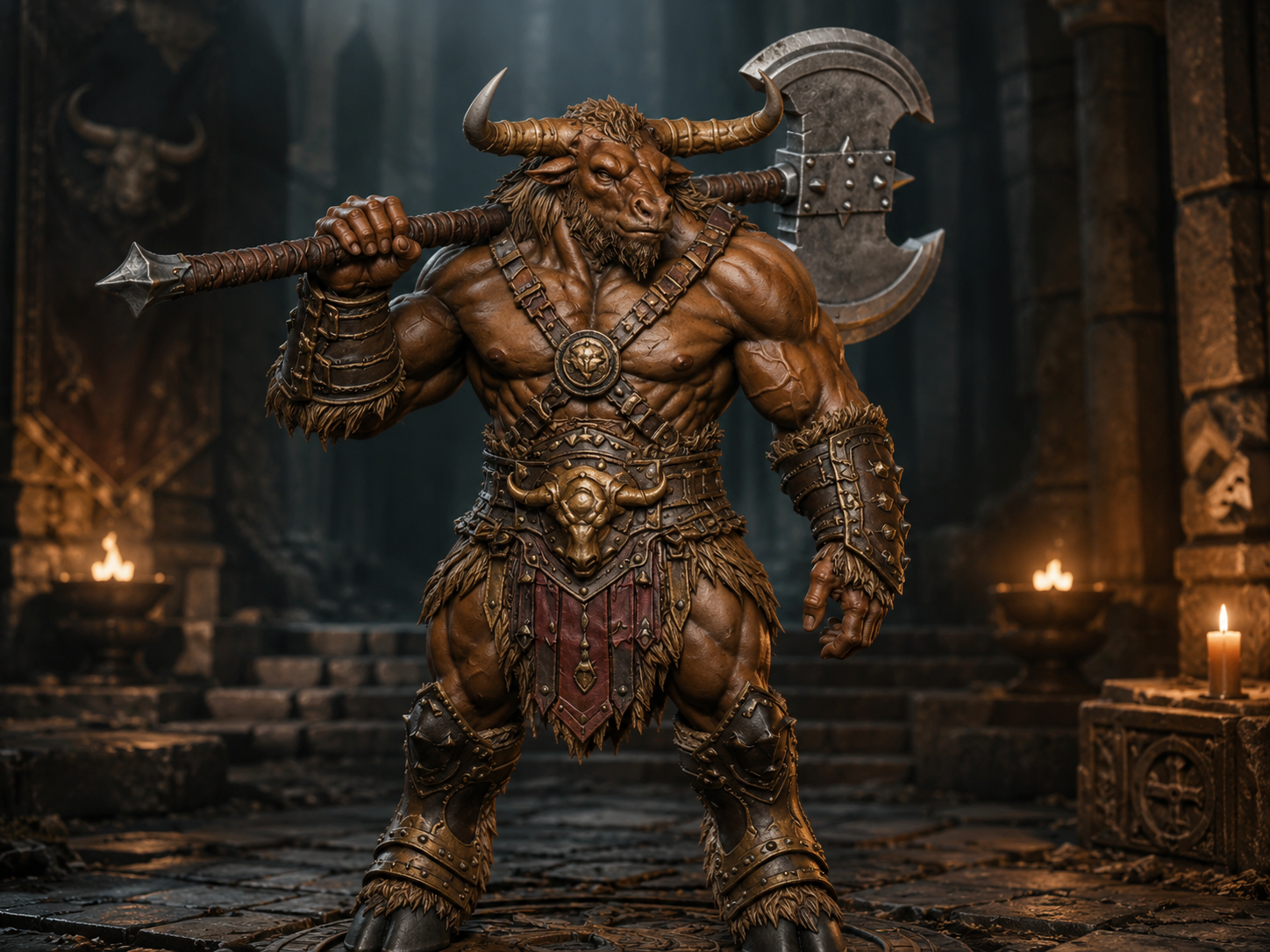 Minotaur Greataxe view 3
