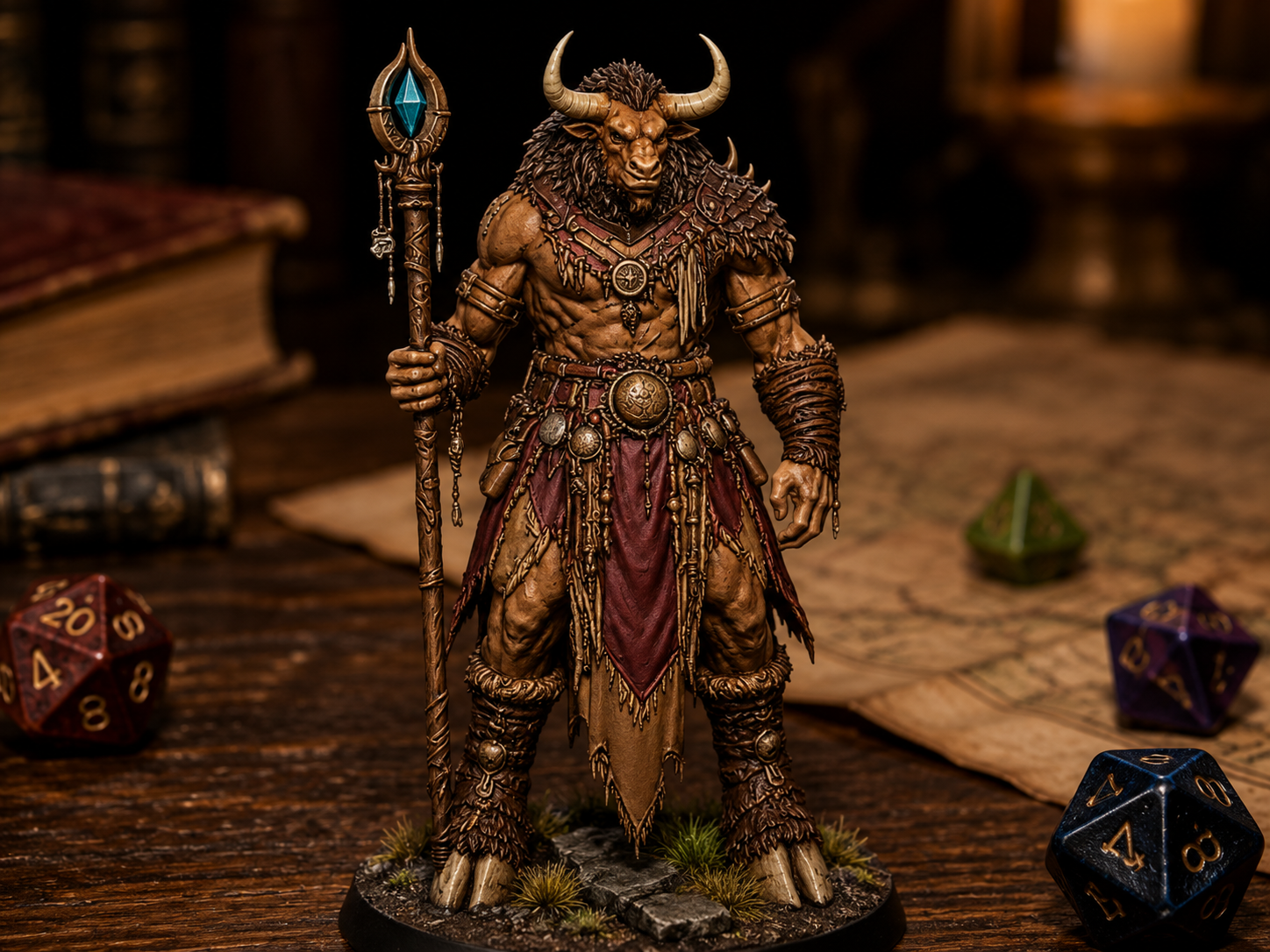 Minotaur Mage view 2