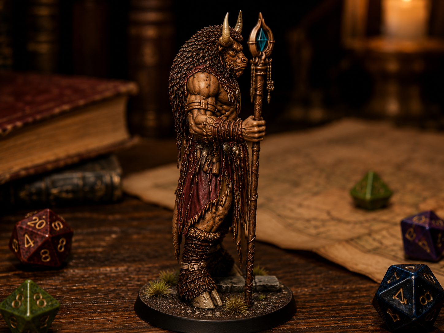 Minotaur Mage view 3