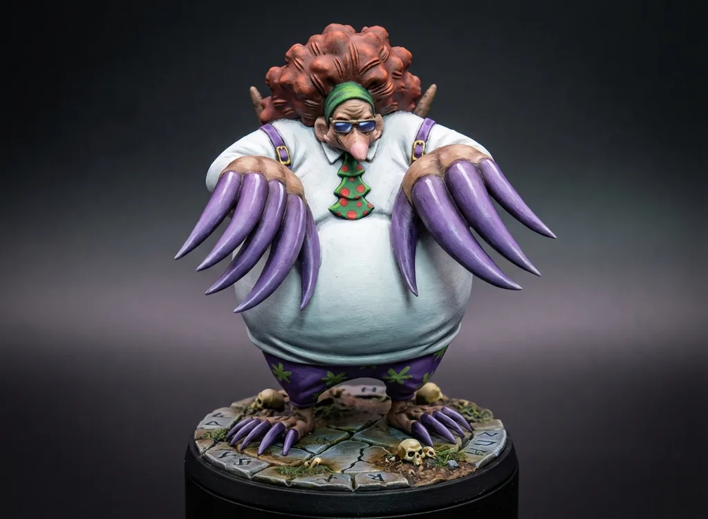 Miss Merry Christmas STL · DND Anime Miniature — One Piece 3D Print | Baroque Works · Officer Pair #4 — main view