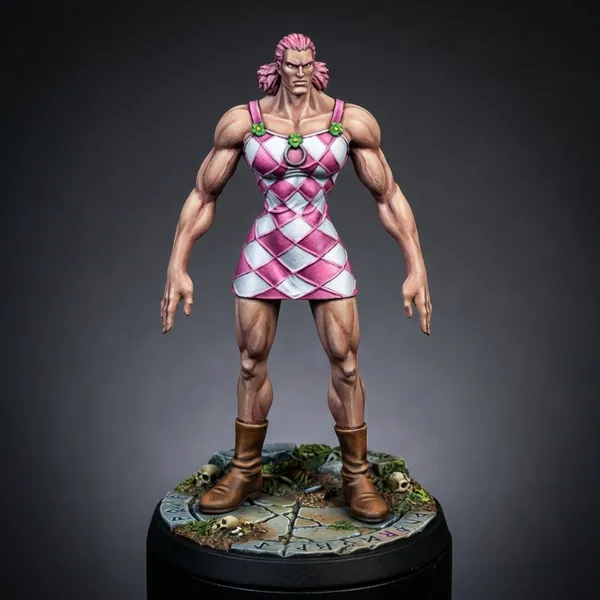 Miss Monday STL · DND Anime Miniature — One Piece 3D Print | Baroque Works · Officer Pair #8 — 3D printable STL