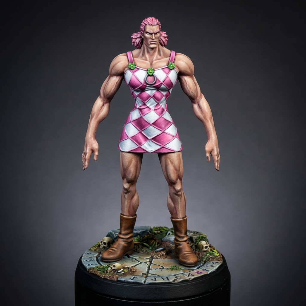 Miss Monday STL · DND Anime Miniature — One Piece 3D Print | Baroque Works · Officer Pair #8 — 3D printable STL