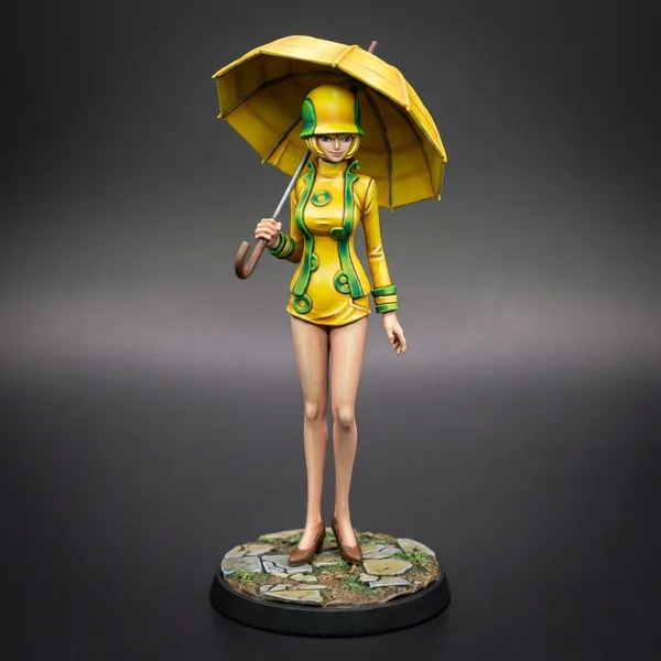 Miss Valentine (v1) STL · DND Anime Miniature — One Piece 3D Print | Baroque Works · Officer Pair #5 — 3D printable STL