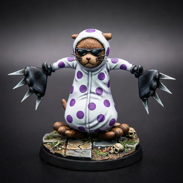 Mr. 13 · Unluckies (Vulture) STL · DND Anime Miniature — One Piece 3D Print | Baroque Works · Unluckies — 3D printable STL