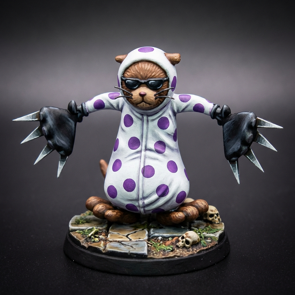 Mr. 13 · Unluckies (Vulture) STL · DND Anime Miniature — One Piece 3D Print | Baroque Works · Unluckies — 3D printable STL