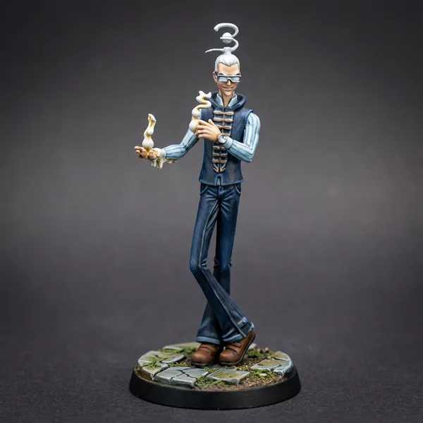 Mr. 3 · Galdino STL · DND Anime Miniature — One Piece 3D Print | Baroque Works · Officer Pair #3 — 3D printable STL