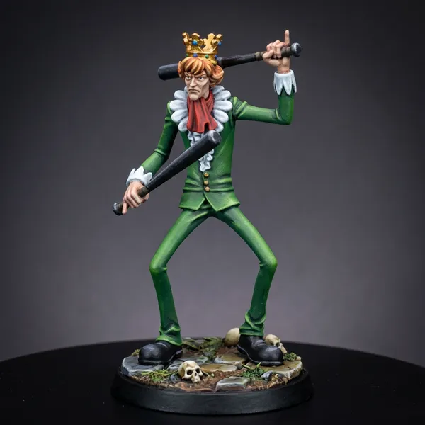 Mr. 9 STL · DND Anime Miniature — One Piece 3D Print | Baroque Works · Officer Pair #9 — 3D printable STL