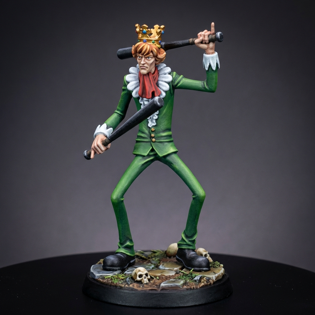 Mr. 9 STL · DND Anime Miniature — One Piece 3D Print | Baroque Works · Officer Pair #9 — 3D printable STL