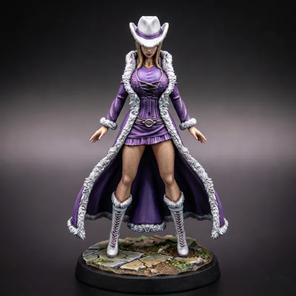 Nico Robin (Miss All Sunday) STL · DND Anime Miniature — One Piece 3D Print | Baroque Works · Vice Boss — 3D printable STL